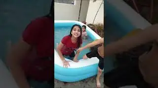 kids pool party# fun time #🏝🏞