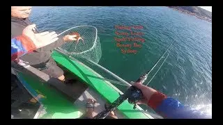 Botany Bay Squid Fishing With Scotty Lions for the Hook and the Cook