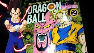 Dragon Ball Z Полноцветная манга Majin Buu Saga Том 2 Распаковка Новая