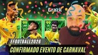 EVENTO DE CARNAVAL DO EFOOTBALL2026 CONFIRMADO 5 DE FEVEREIRO
