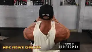 TEAM PERFORMIX PHYSIQUE:NPC MEN'S PHYSIQUE COMPETITOR & PREP COACH CHRIS VILLA BACK WORKOUT