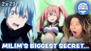 MILIM'S BIGGEST SECRET 😱 Slime 2x23 DUB Reaction