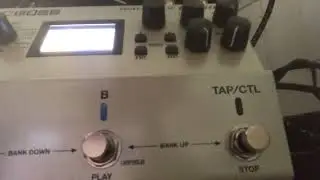 5/14/2022 Experiment #2 Boss DD-500 digital delay pedal Dual setting