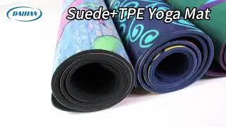 🧘&zwj;♀️ Suede + TPE Yoga Mat | Soft Surface Meets Eco Grip