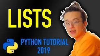 10 - how to use lists in python (Python tutorial for beginners 2019)
