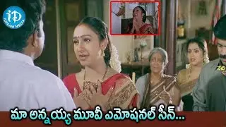 Maa Annayya Movie Ultimate Scenes | Rajsekhar And Meena Movie Scenes | Latest | #idreamamalaapuram