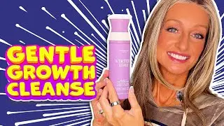 🌸 Virtue Flourish Shampoo Review | Thinning Hair & Volume Test #ad #amazoninfluencer