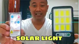 UNBOXING: SENSOR STREET LIGHT 