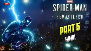 MARVEL SPIDER-MAN REMASTERED PC | Walkthrough Gameplay Part 5 | #marvel #spiderman  #gamifyanchit