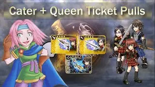 [DFFOO GL] Cater + Queen LD Ticket Pulls: Limited Edition School Girls
