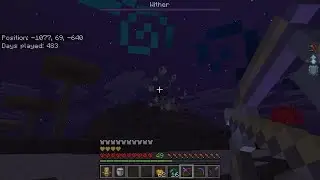 Hardcore Bedrock Wither Fight (No Commentary) [Minecraft]