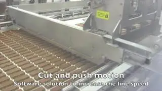 Ultrasonic inline energy bars cutter