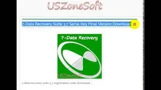 7-Data Recovery Suite 3.7 free download
