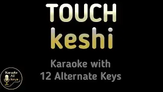 TOUCH Karaoke - keshi Instrumental Lower Higher Female Original Key