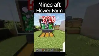 Оцените цветочную ферму Minecraft! #minecraftbuild #minecraftshorts #flowerfarming #marraigepropo...