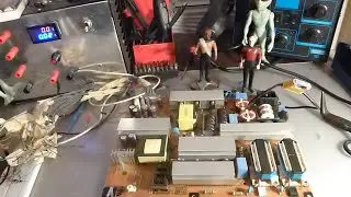 Building a bench power supply from a lcd tv. Part 1