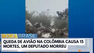 Queda de avi&atilde;o causa 15 mortes na Col&ocirc;mbia | Bora Brasil