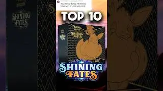 Shining Fortunes - Top 10 Most Expensive Shining Fates Pokemon Trading Cards! #countdown #top10