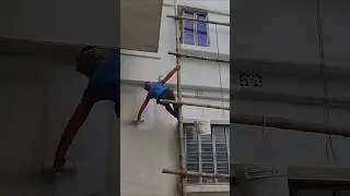 Asian paints apex ultima Protek basecoat apply.#colourpainter #painting #shortsfeed #outside #viral