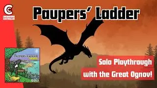 Paupers' Ladder Board Game - Solo with the Great Ognov