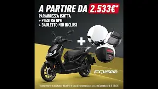 NIU FQi 500 PROMO ACCESSORI LUGLIO 2025