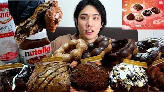【ASMR】ミスド新作GODIVAコラボ爆食した 飯テロ動画