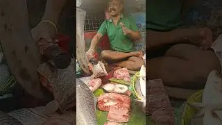 ❤️🔥15 kg Big Katla Fish price 1250 per Kg❤️❤️ #fish #fishcutting #skills #shorts