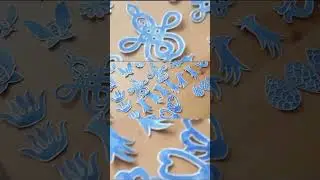 Making a Phoenix Crown in Peking Opera with a can. #handmade #handwork #shorts
