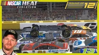 LOOK OUT BELOW! |4/10| NASCAR Heat Evolution Dale Jr Chase Mode 2017 Update