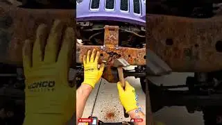Stuck Jeep Recovery 💪 | Heavy Car Repair | Mini Garage #autorestoration