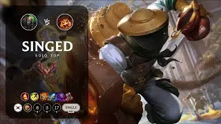 Singed Top vs Gnar - KR Grandmaster Patch 14.8