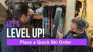 How to place a ski rent order through Rentrax equipment rental management system