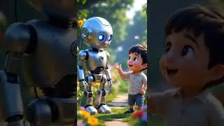 robot aur bachhe ki dosti robot#shorts #shortsfeed #viralshorts
