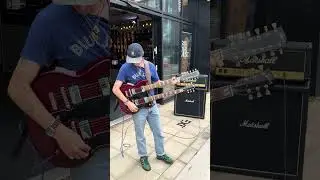 When you have a Gibson EDS 1275 Double Neck come into the shop