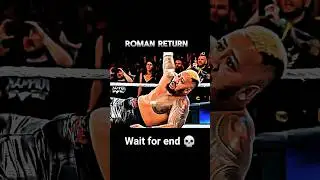 Roman reigns Return 💀 | #wwe, #shortvideo #shortsfeed
