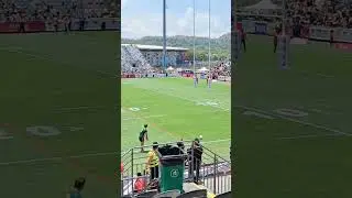 I think he just heard the supporter's shouting so he missed 🤣🤣😂 #nrl #rugbyleague #fyp #PMXIII