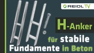 H-Anker / H-Pfostentr&auml;ger - stabile Befestigung von Carports, Z&auml;unen, Vord&auml;chern, etc. [German]