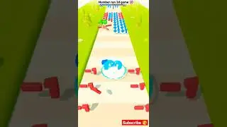 number run 3d new 2024 walkthrough gameplay Android ios 💯!!#shorts #gaming #running #update #new