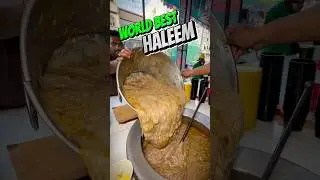💫World Best Haleem💫 #hyderabad #food