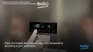 Cum setez temperatura congelatorului Beko? (2020) | Flanco