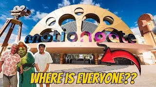 UNIVERSAL - in the desert! INSANE Dubai Theme Park Experience! 🎬 Motiongate Review.