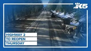 Highway 2 to reopen between Skykomish, Stevens Pass on Thursday