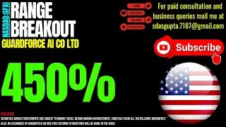 GUARDFORCE AI CO LTD RANGE BREAKOUT | GFAI STOCK