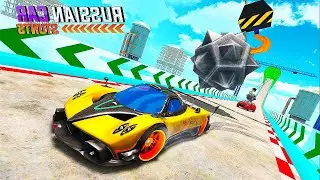 Russian Mega Stunt Car Race Game Free Games 2020 - Impossible Car Racing Android GamePlay