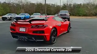 New 2026 Chevrolet Corvette Z06 Coupe, 2LZ, RWD, Seaford, DE 26-9159