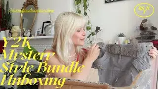 Mystery Y2K Style Bundle Unboxing / @notjustanothervintageshop ☕️