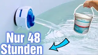Sauberes Poolwasser durch Stoßchlorung (Bestway) Total einfach!