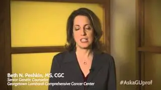 Beth Peshkin on genetic testing for hereditary cancer risk