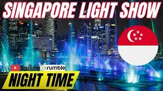 Singapore Gardens by the Bay Supertree Light Show @VisitSingapore
