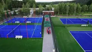 Harmony Park Tennis & Padel courts in Lithuania